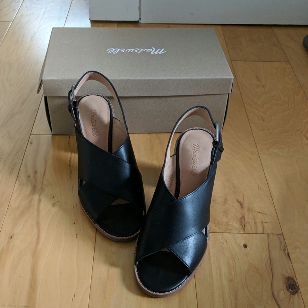 Madewell Crisscross High-Heel Sandals